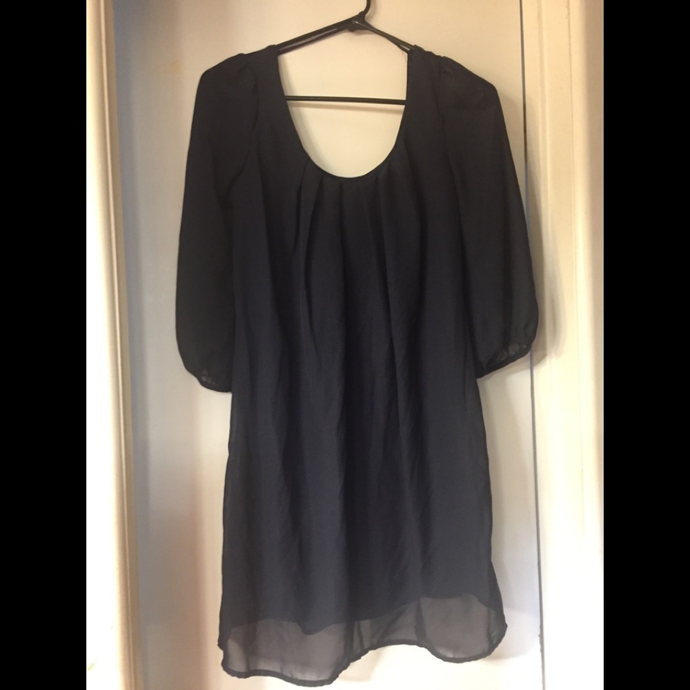 Navy Blue Dress